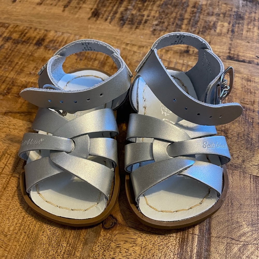 New Salt Water Original Sandal Silver - Baby